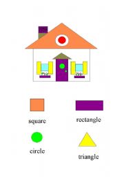 English Worksheet: Shapes