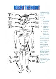 English Worksheet: Robert the robot