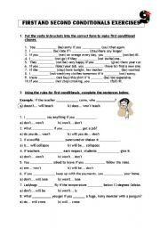 English Worksheet: If clauses