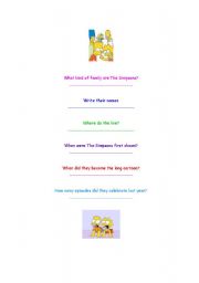 6 quick questions about The Simpsons