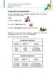 Comparative and Superlative forms