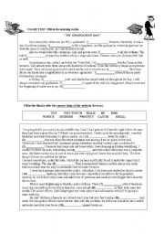 English Worksheet: GRAMMAR