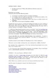 English Worksheet: Unit of Work on Animal Farm