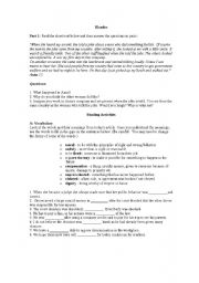 English Worksheet: BLOND JOKES