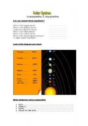 Solar System / Comparative & Superlative