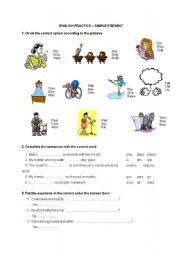 English Practice  Simple Present