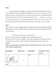 English worksheet: the character of the jew in English Literature lesson plan part 2