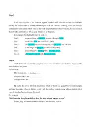 English worksheet: the character of the jew in English Literature lesson plan part 3