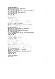 English Worksheet: song- if I had a million dollars (Barenaked ladies) 