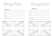 Identification worksheet