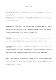 English Worksheet: Role Play