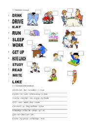 English Worksheet: TEST ON PRESENT SIMPLE 