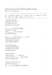 English worksheet: Toms diner