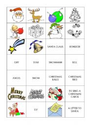 English worksheet: Memo - Christmas