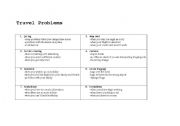 English Worksheet: Travel Problems Definitions Quiz