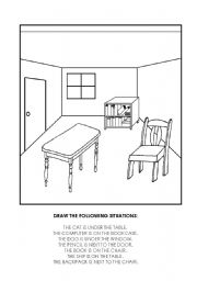 In the Room - Prepositions