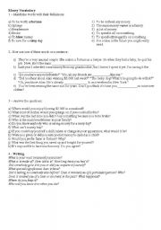 English Worksheet: Lesson About Money