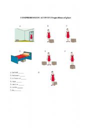 English Worksheet: PREPOSITIONS