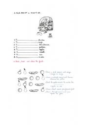 English worksheet: English test