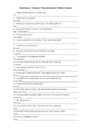 English Worksheet: Rephrasing exercises