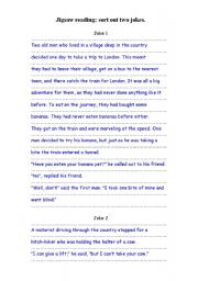 English Worksheet: Jigsaw reading