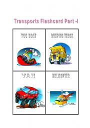 Transport - Flashcard Part - 1