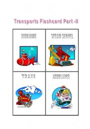 Transport - Flashcard Part - 2