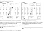 English Worksheet: School Map Activity