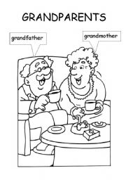 English Worksheet: Grandparents