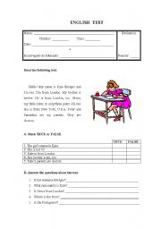 English Worksheet: Countries and nationalities