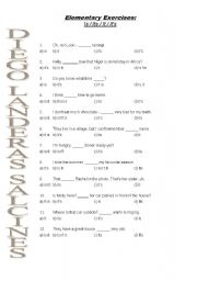 English Worksheet: IT, ITS, ITS