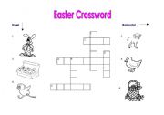 English Worksheet: Easter Crossword 