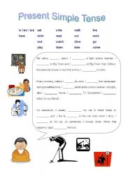 English Worksheet: Present Simple - exercise 
