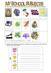 SCHOOL SUBJECTS - LIKES & DISLIKES - ABILITIES