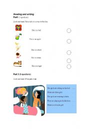 English Worksheet: Cambridge Exams for Young Learners STARTER