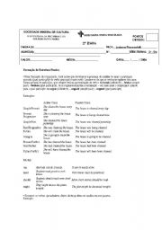 English worksheet: Passive voice