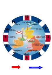 English Worksheet: Clock