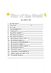 Star of the week