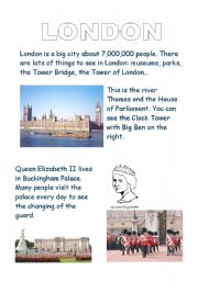 English Worksheet: London