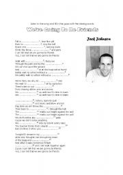 English Worksheet: Song: Jack Johnson, 