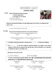 English Worksheet: Passive Voice