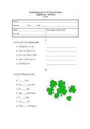 English worksheet: Worksheet