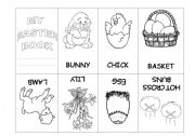 English Worksheet: My easter book