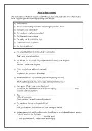 English Worksheet: Whats the context?