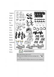 English Worksheet: Plurals