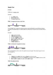 English worksheet: past simple