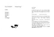 English Worksheet: Play script :�Stone Soup�