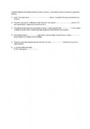 English worksheet: GERUND or INFINITIVE