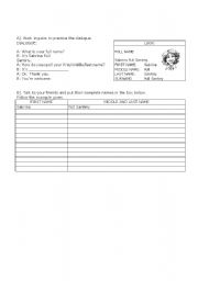 English Worksheet: Spelling