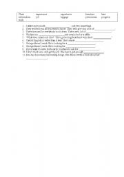 English Worksheet: countable/non-countable